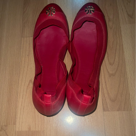 Tory Burch ballet flats ruby red - Picture 2 of 3